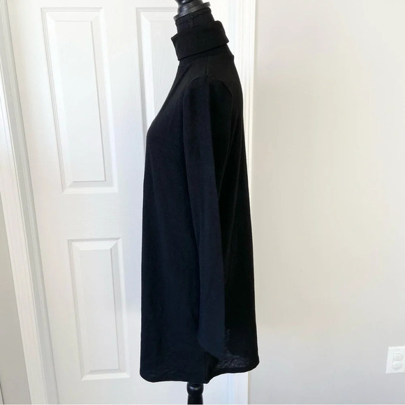 Zara Soft Turtleneck Relaxed Sweater  Dress - Picture 3 of 15